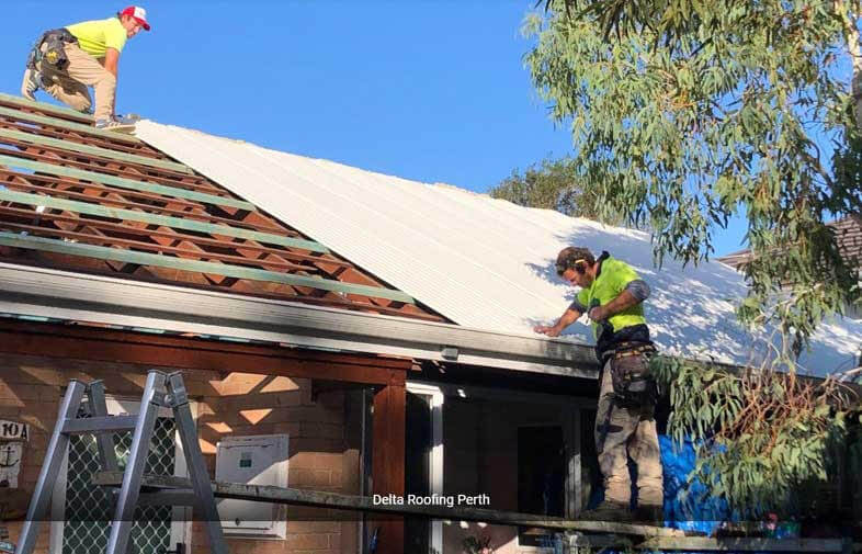 Roof replacement Perth.